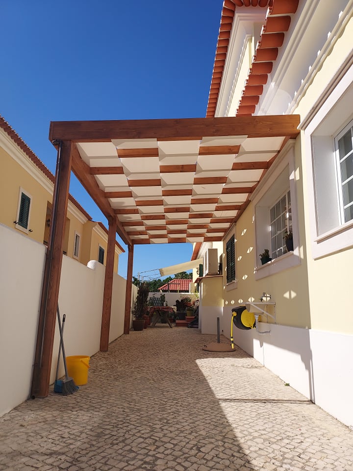 Pérgolas de Madeira 