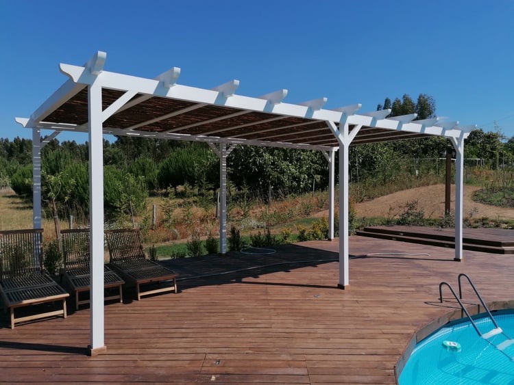 Pérgolas de Madeira 
